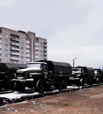 В Беларусь прибыл еще один эшелон с техникой и военными РФ - Гаюн