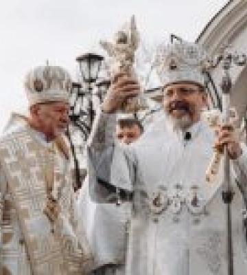 Галич вітав Блаженнішого Святослава