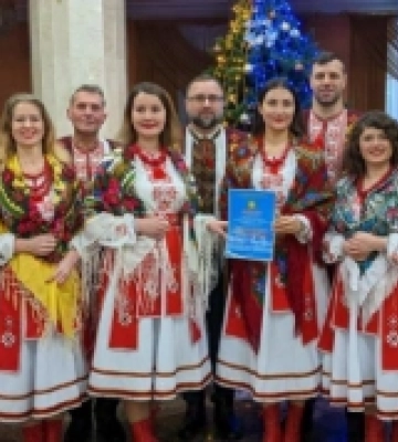 «Розмай» з Володимира взяв участь у фестивалі різдвяних святково-обрядових дійств
