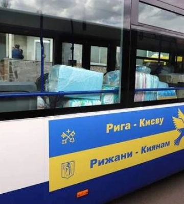 Латвія передає Києву ще 10 сучасних автобусів та гуманітарну допомогу, – Кличко