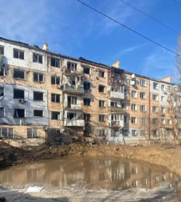 россияне снова обстреляли Херсон, раненный гражданский