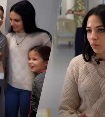 Встретила в Харькове: женщина усыновила 4 детей, отец которых погиб, спасая их