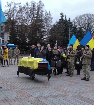 У Рівному провели в останню путь військового Миколу Сапальчука