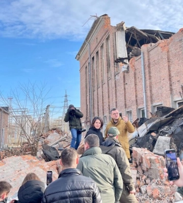 Глава МЗС Німеччини Бербок приїхала до Харкова