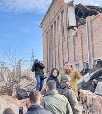 Визит без предупреждения: в Харьков приехала немецкий топ-министр, фото