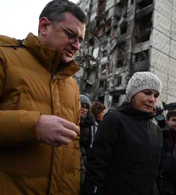 Глава МИД Германии Бербок приехала в Харькове