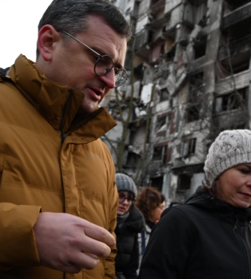 Глава МЗС Німеччини Бербок прибула у Харків. ФОТОрепортаж