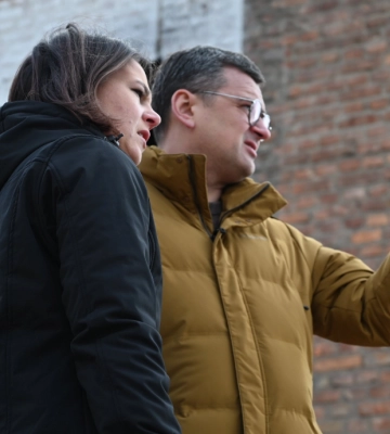 Глава МЗС Німеччини раптово прибула до Харкова й зробила важливу заяву