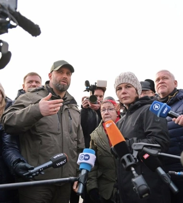 Глава МИД Германии Бербок приехала в Харькове