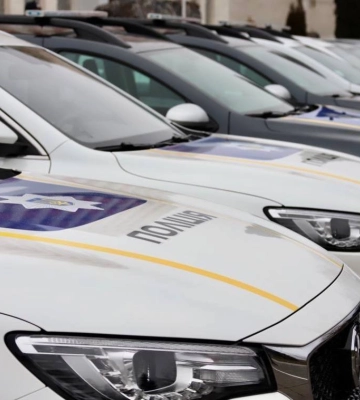 Поліцейські Вінниччини отримали 21 нове службове авто