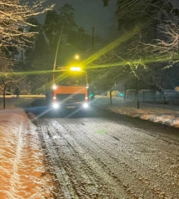 У Києві вночі прогнозують потужний снігопад