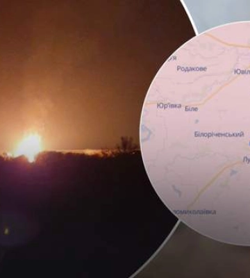Оккупанты заявили о взрыве на магистральном газопроводе в Луганской области
