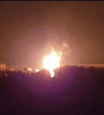 На Луганщине произошел взрыв на газопроводе