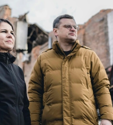 Харків став символом божевілля російської агресії - Бербок