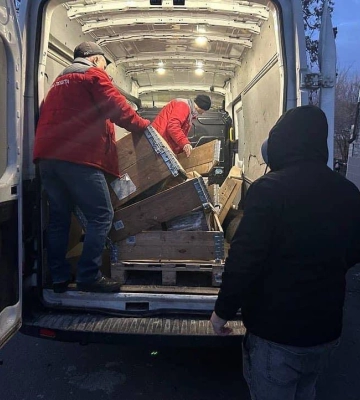 Миколаїв отримав десять буржуйок для дитячих будинків