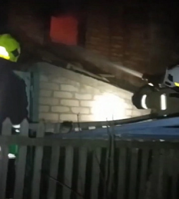 В Кривом Роге во время пожара травмированы 4 человека, из них 3 ребенка
