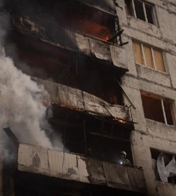 Внаслідок обстрілів Бахмута загинув мирний житель