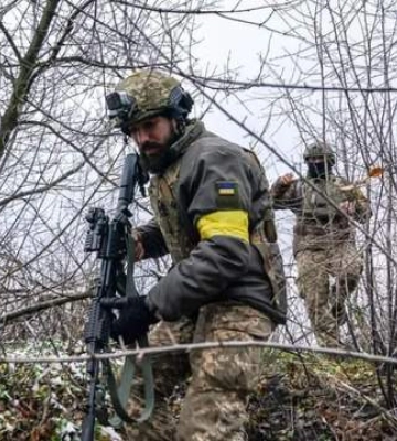 Карта боевых действий в Украине 11 января
