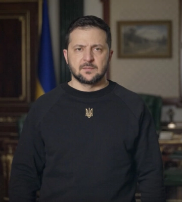 Третьої світової не буде. Зеленський виступив на церемонії вручення «Золотого глобуса» (відео)