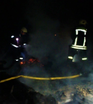 На Ужгородщині рятувальникам вдалося ліквідувати пожежу (ФОТО)
