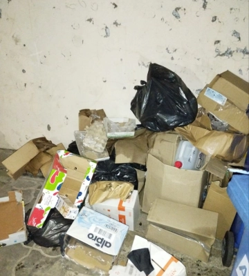 У Мукачеві виявлено факт складування побутових відходів в центральній частині міста