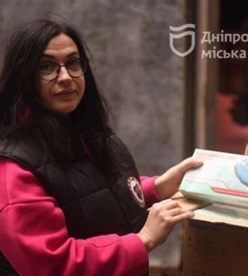 Дніпро вчергове передав допомогу для захисників