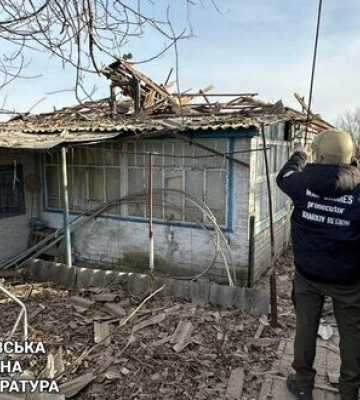 Последствия вражеских обстрелов Харьковщины: в Купянске артснаряд попал в жилой дом. ФОТО