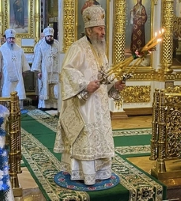 На Володимирщину приїхав предстоятель УПЦ МП Онуфрій
