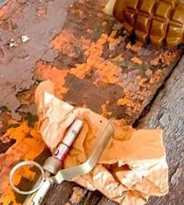 Під Полтавою у чоловіка вилучили гранату