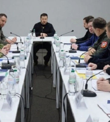 Погуляйко у Львові доповів Зеленському про оперативну обстановку на кордоні з Білоруссю 