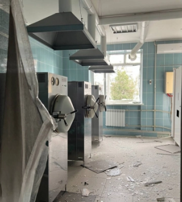 Окупанти атакували перинатальний центр у Херсоні