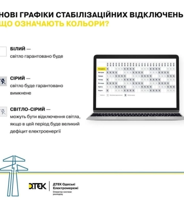 Чому в Одеській області почали вимикати світло: відповідає ДТЕК