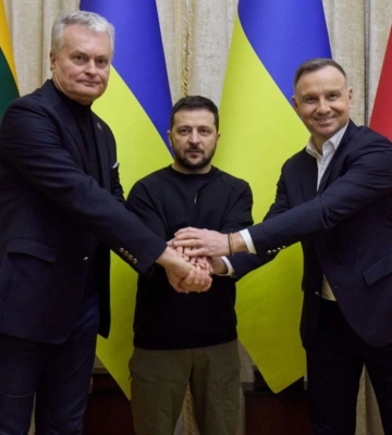 Лідери Литви та Польщі без публічних анонсів прибули до Львова та підписали декларацію президентів Люблінського трикутника