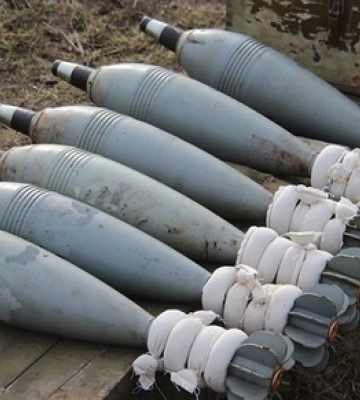 На Донеччині піротехники з Волині знешкодили сім мінометних мін