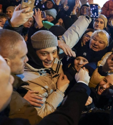 У Львові Дуді влаштували овацію (, )