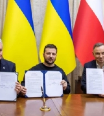 Люблінський трикутник: президенти України, Польщі та Литви підписали спільну декларацію