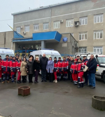 У Чернівцях &quot;швидка&quot; отримала два нових автомобілі та позашляховик