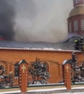 Фейк роспропаганди про пожежу в храмі на Волині