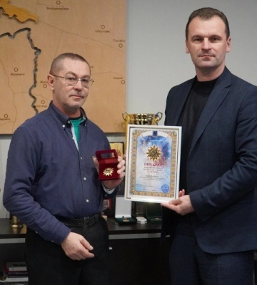 Волинський фаберже отримав Всесвітній Орден Зірки «Кредо»