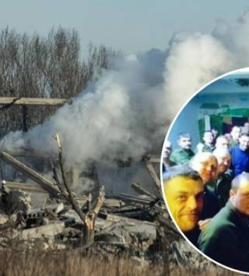 Збирались гучно святкувати: у мережі з’явилось фото мобілізованих у Макіївці перед ударом