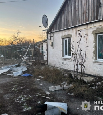 Мешканець Запорізької області отримав поранення під час обстрілу у власному дворі