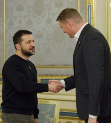 Зеленський зустрівся зі спікером парламенту Латвії