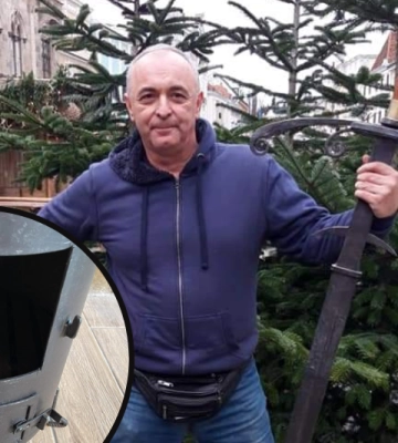«Зараз перемога кується не лише на передовій, але і в тилу»: на Закарпатті коваль виготовляє буржуйки та їжаки (ФОТО)
