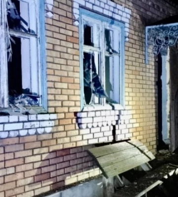 Захватчики ночью обстреляли Никопольщину из тяжелой артиллерии