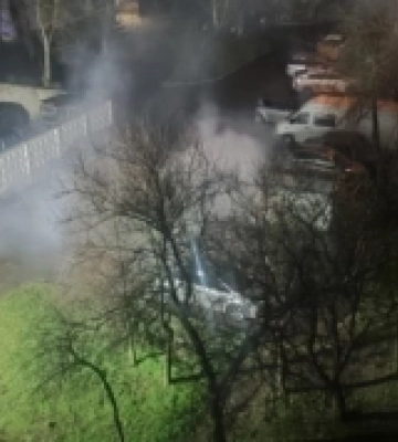 На Домни Гордіюк загорівся автомобіль