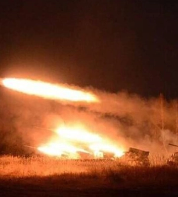 Ночью оккупанты обстреляли Днепропетровскую область