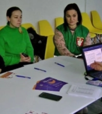 У луцькому хабі «ВОНА» переселенок вчили планувати карʼєру