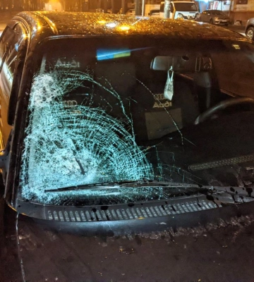 У Рівному під колесами автомобіля опинився пішохід (ФОТО)