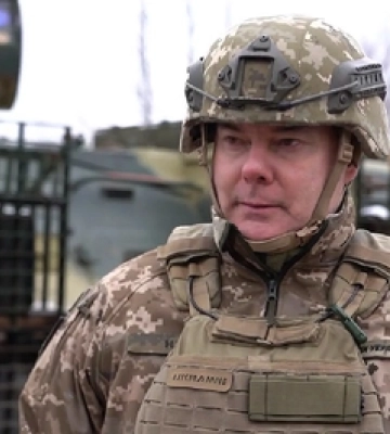 Генерал Наєв перевірив готовність підрозділів, які боронять Волинський напрямок (відео)