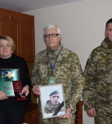Загиблого прикордонника зі Свеси Сергія Харченко нагороджено орденом «За мужність»